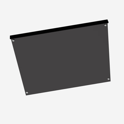 Cross-border acrylic cutting board kitchen countertop transparent fruit and vegetable cutting board cooked food cutting board plexiglass tray