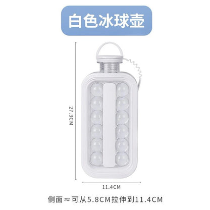 Home ice hockey kettle ice cube mold ice hockey artifact water bottle ice cube cup food grade spherical ice storage box frozen ice bag