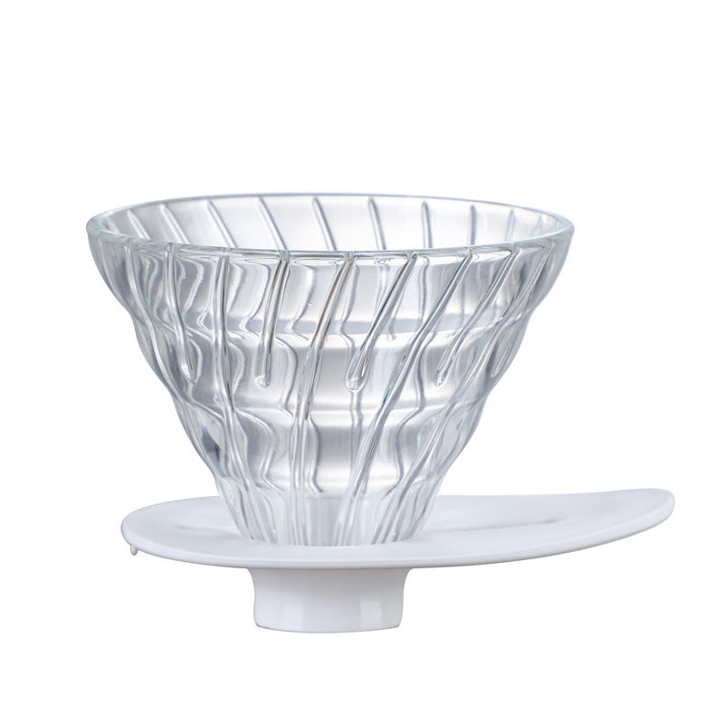 Manufacturers produce glass coffee funnel glass coffee filter coffee filter funnel coffee pot filter paper
