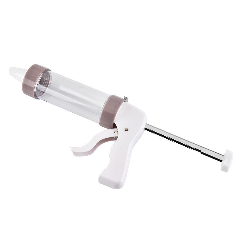 Supplier of manual multi-functional cookie guns, piping bags, butter guns, and baking tools in batches.