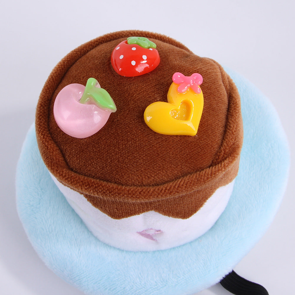 2022 New Pet Funny Headbands, Dog and Cat Halloween Hats, Cake Party Headbands, Funny Supplies