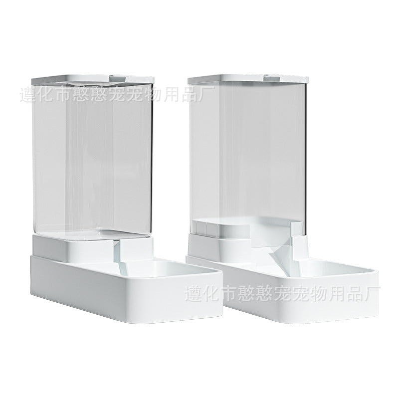 Cat drinking fountain cat automatic feeder pet drinking water dog food utensils running water unplugged kettle pet supplies