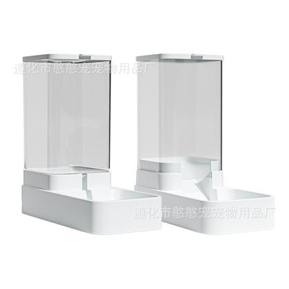 Cat drinking fountain cat automatic feeder pet drinking water dog food utensils running water unplugged kettle pet supplies