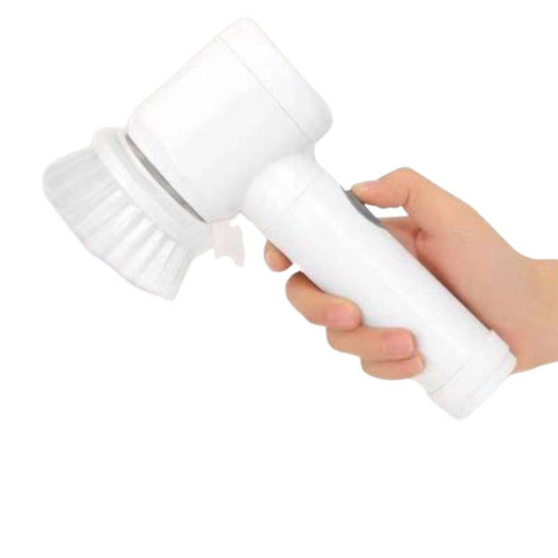 Cross-border best-selling electric cleaning brush, long-handled, handheld, multi-functional, rechargeable, portable kitchen dishwashing brush.