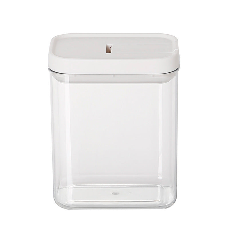 Sealed jar transparent plastic acrylic food grade kitchen storage snack tea grain jar storage jar