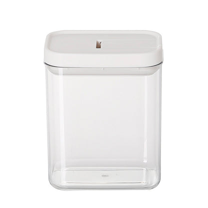 Sealed jar transparent plastic acrylic food grade kitchen storage snack tea grain jar storage jar