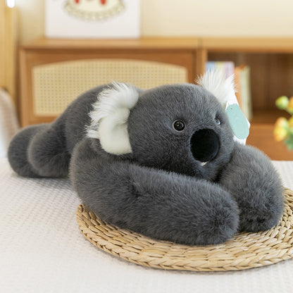 Adorable plush toy for pet comfort, cute lying-down doll, bed hug, birthday gift