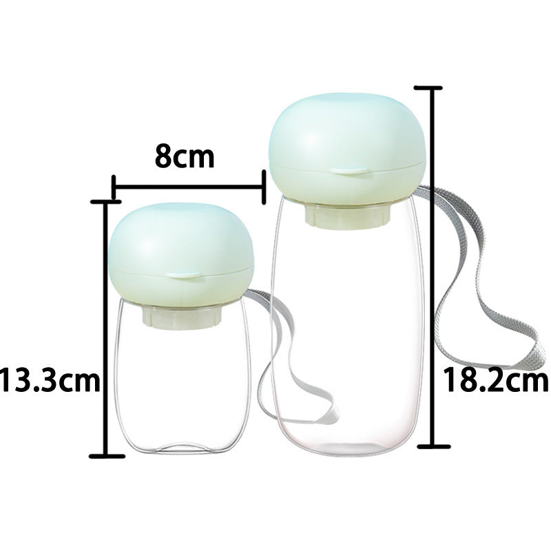 Pet supplies water cup cat and dog outdoor kettle portable small accompanying cup water bottle high temperature resistant pet water cup