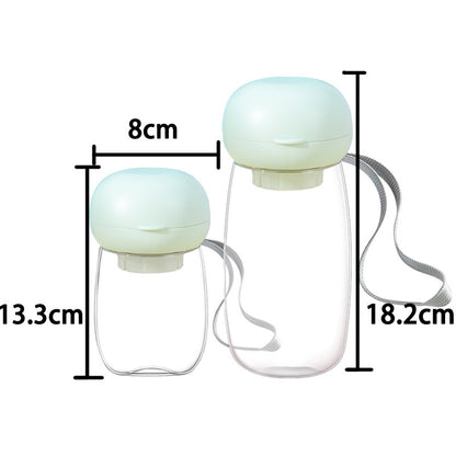 Pet supplies water cup cat and dog outdoor kettle portable small accompanying cup water bottle high temperature resistant pet water cup