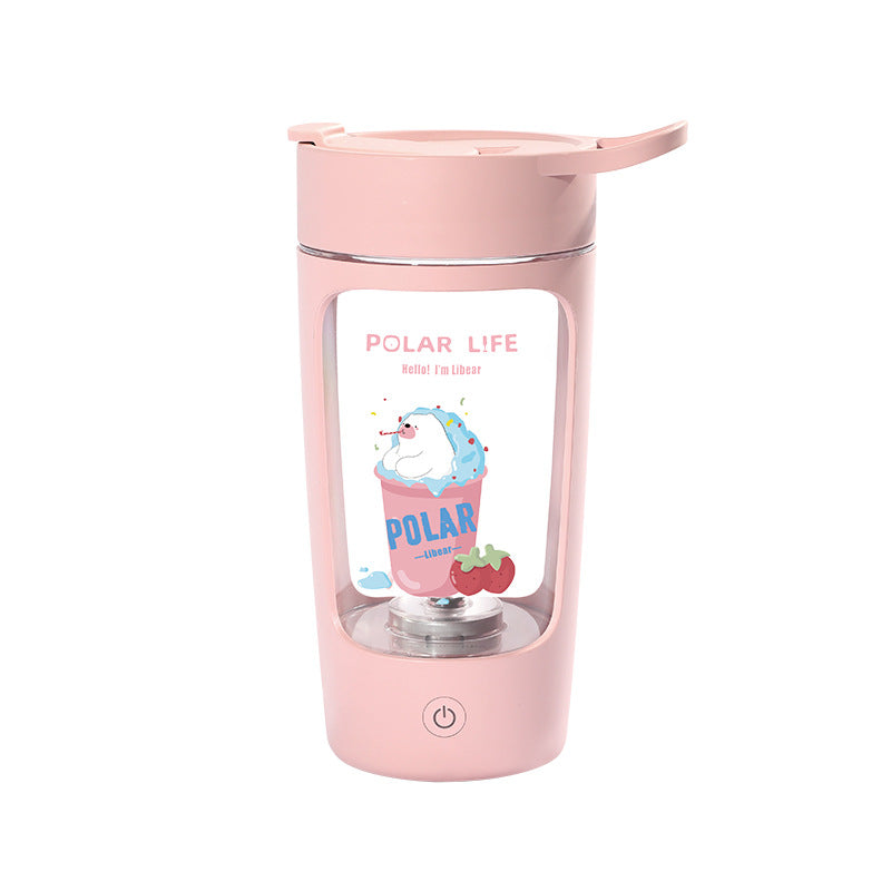 Automatic stirring coffee cup equra stirring cup milkshake portable electric shaker cup gift fitness water cup