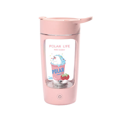 Automatic stirring coffee cup equra stirring cup milkshake portable electric shaker cup gift fitness water cup