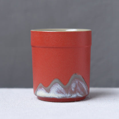 Large size rough pottery kiln-fired teacup, Japanese ceramic Kung Fu tea set, single cup, water cup, teacup, ceramic cup