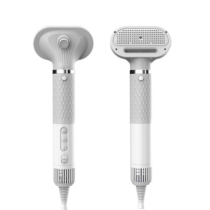 Pet hair dryer, dog and cat bath hair dryer, quick-drying handheld home use, low-noise smart hair dryer, water dryer.