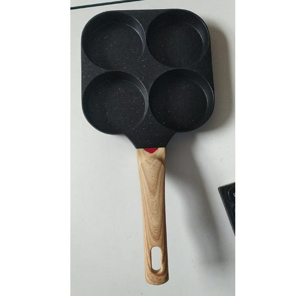 Omelette pan four-hole breakfast egg hamburger pan non-stick pan