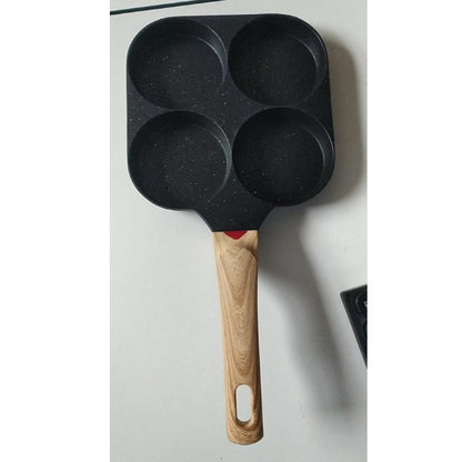 Omelette pan four-hole breakfast egg hamburger pan non-stick pan