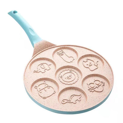 Omelette pan four-hole breakfast egg hamburger pan non-stick pan