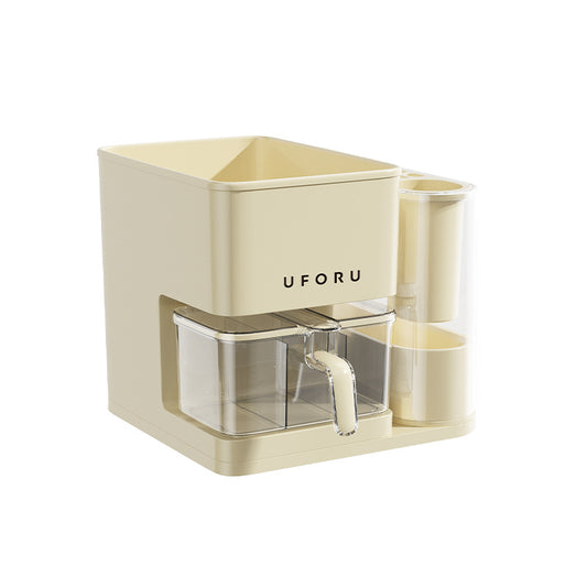 Multifunctional kitchen rack modern simple combination set kitchen supplies tableware condiment kitchen storage rack