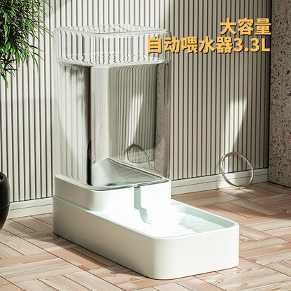 Cat drinking fountain cat automatic feeder pet drinking water dog food utensils running water unplugged kettle pet supplies