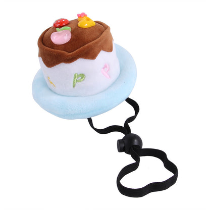 2022 New Pet Funny Headbands, Dog and Cat Halloween Hats, Cake Party Headbands, Funny Supplies