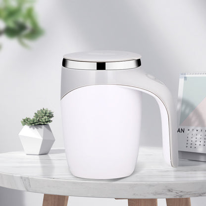 Lazy automatic stirring cup coffee stirring cup magnetic rotating electric milk cup mug 304 stainless steel