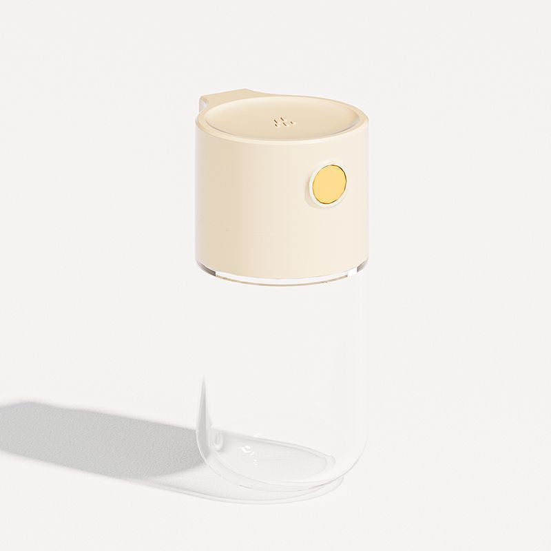 Light luxury kitchen seasoning bottle control amount seasoning bottle salt shaker seasoning jar sealed jar barbecue sprinkle bottle seasoning bottle jar