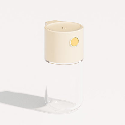 Light luxury kitchen seasoning bottle control amount seasoning bottle salt shaker seasoning jar sealed jar barbecue sprinkle bottle seasoning bottle jar