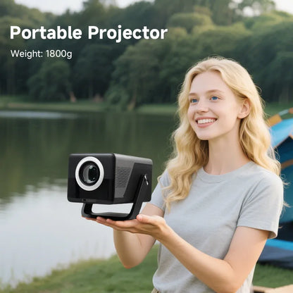 HOTACK X DIGIBAL X7AD 800 ANSI LUMENS GOOGLE TV 360° Rotation Lightweight Entry-Level 1080p HD Projector - International Version [Hong Kong Authentic with One-Year Warranty] | NETFLIX Certified