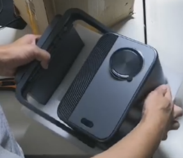 Cross-border foreign trade PTZ projector home use true 1080P support 4K HD auto focus English multi-language